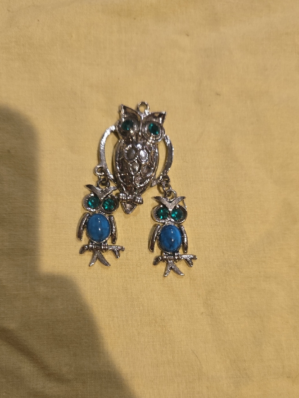Vintage Owl Pendant